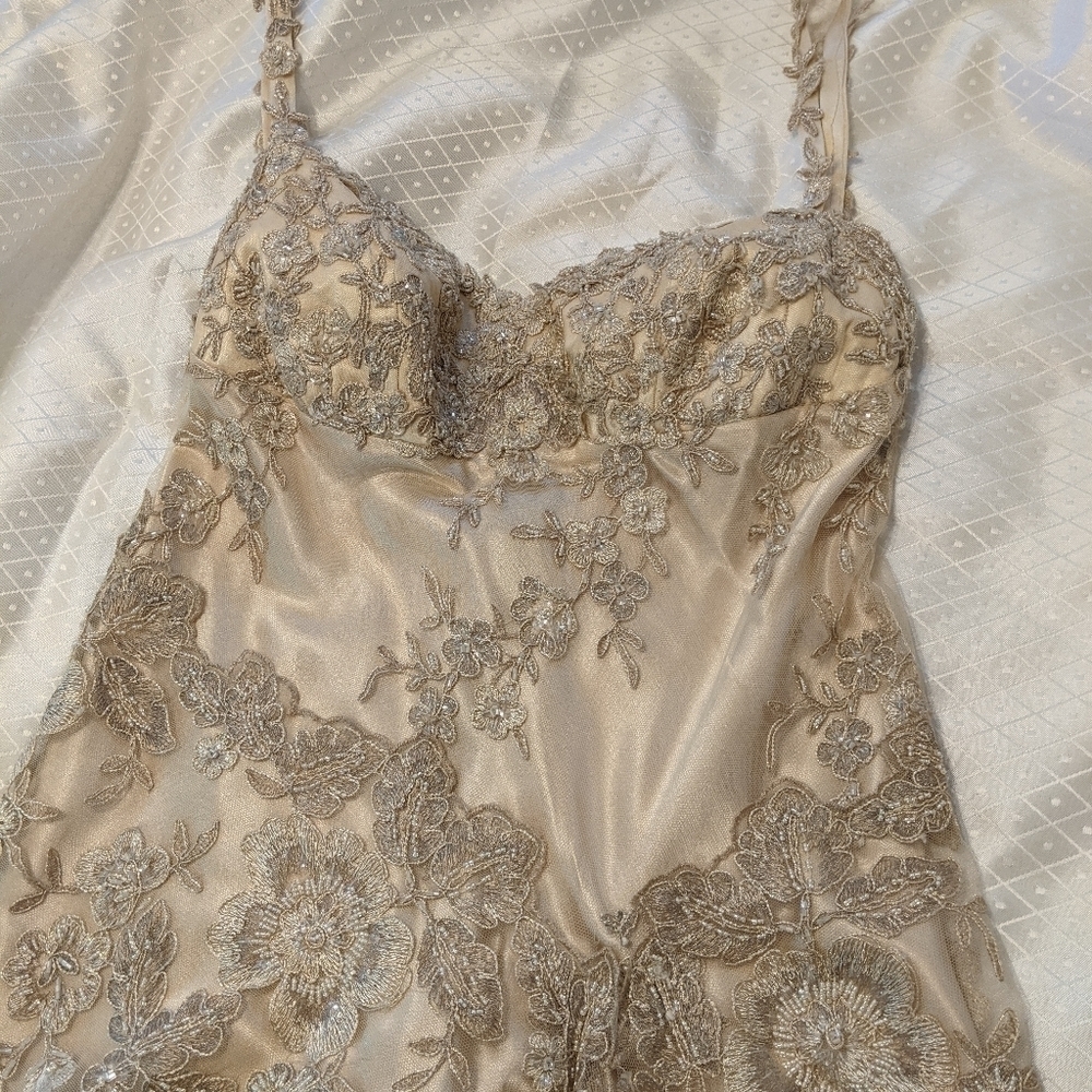 Lace Overlay Dress with Jacket ~ XXS